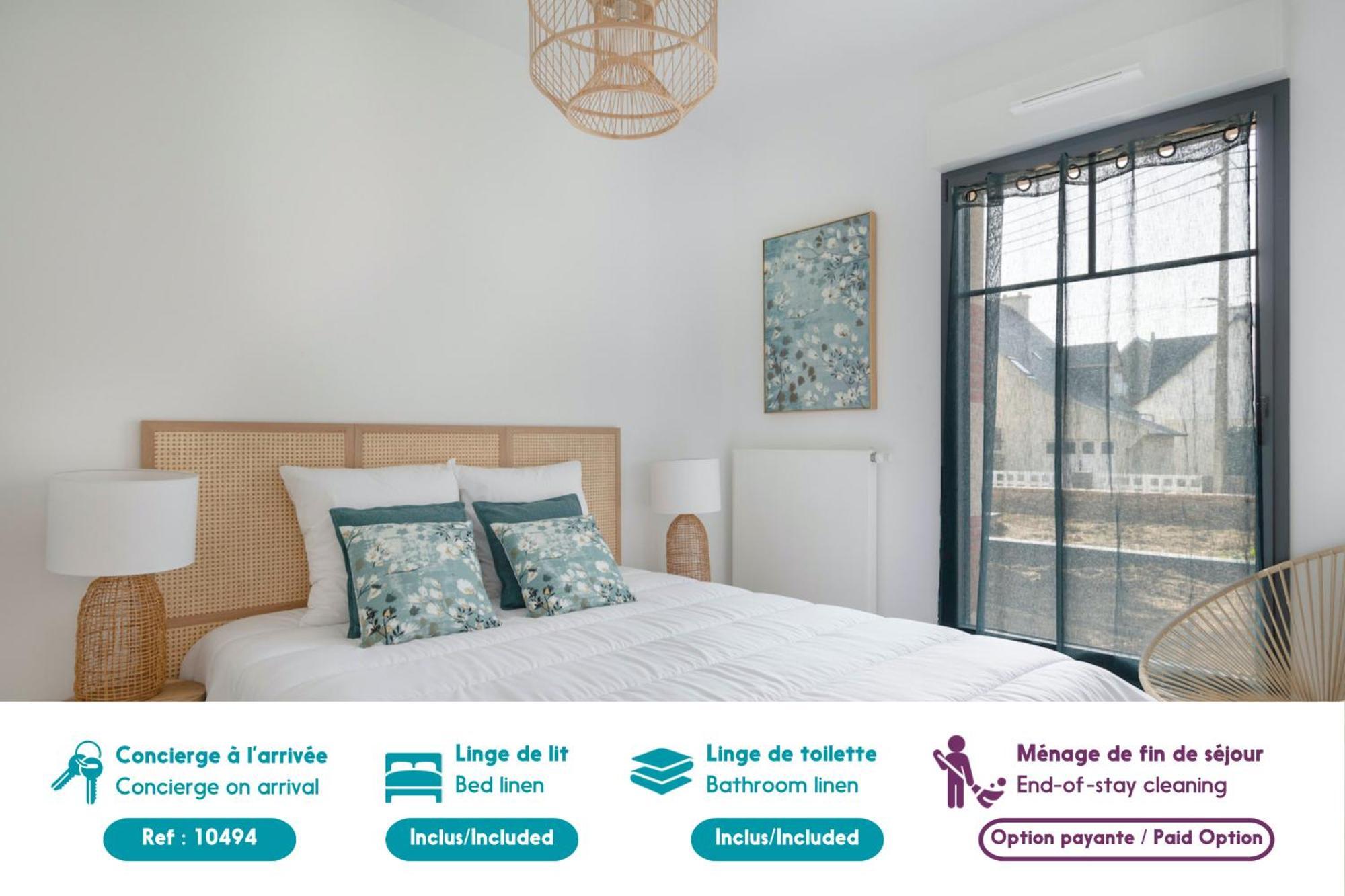 A 50M De La Plage, Bel Appartement Pour 6 بلينوف-فال-أندريه المظهر الخارجي الصورة